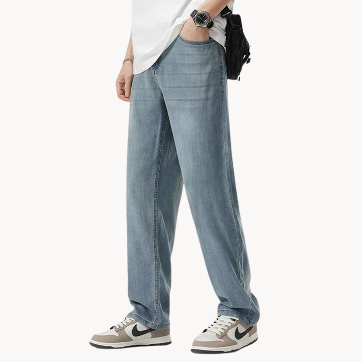 Chanoire Denim Straight Leg Pants