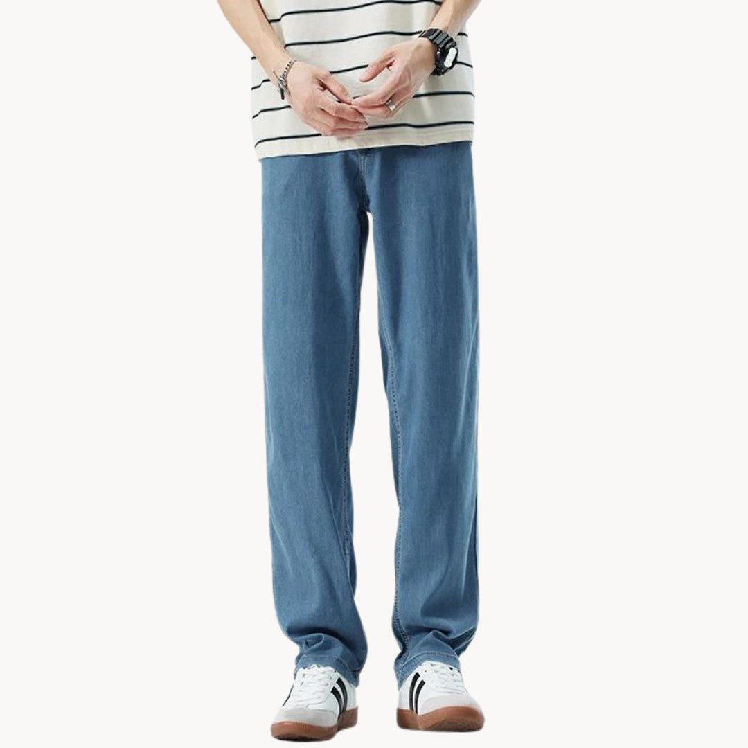 Chanoire Denim Straight Leg Pants