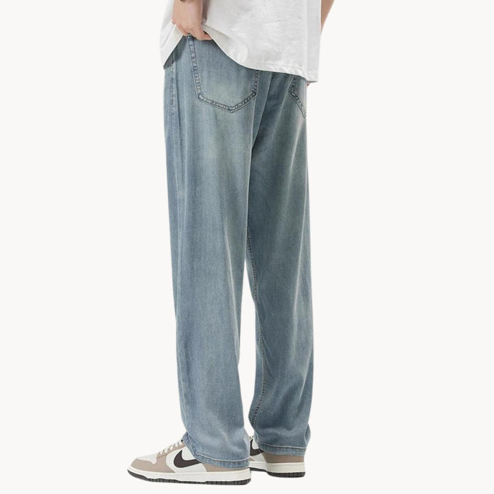 Chanoire Denim Straight Leg Pants