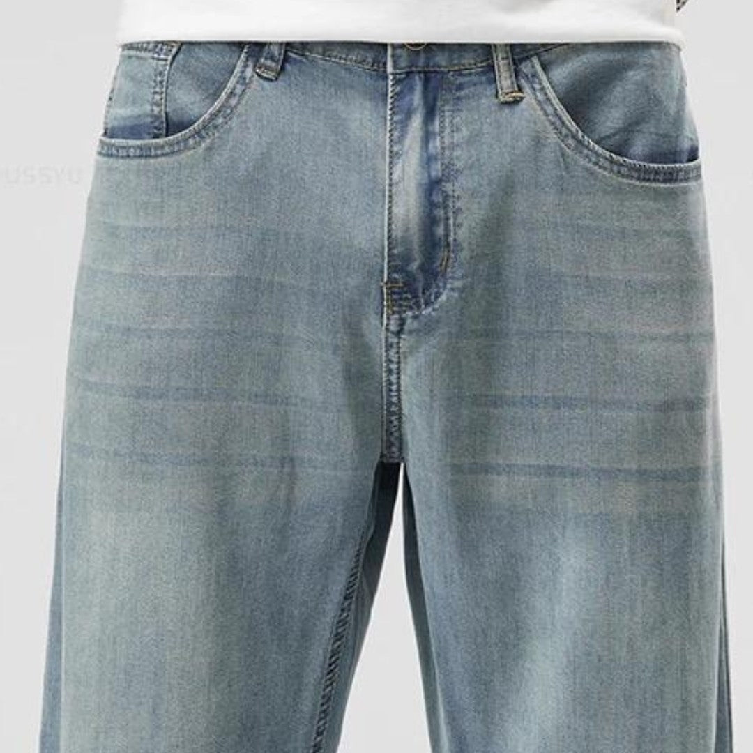 Chanoire Denim Straight Leg Pants