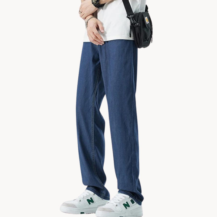 Chanoire Denim Straight Leg Pants