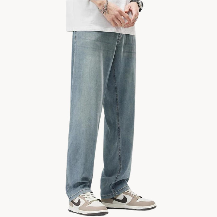 Chanoire Denim Straight Leg Pants