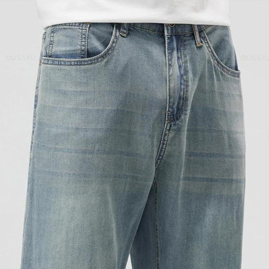 Chanoire Denim Straight Leg Pants