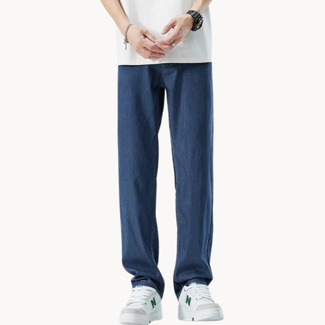Chanoire Denim Straight Leg Pants - Classic Indigo