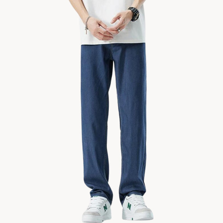 Chanoire Denim Straight Leg Pants - Classic Indigo