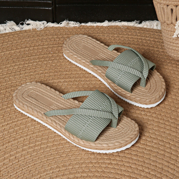 Chantilly Comfort Slides - Olive
