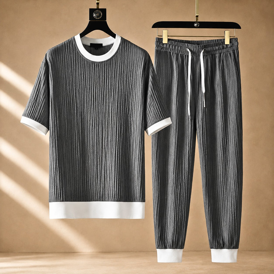 Corelli Ice Silk Set - Stone Grey