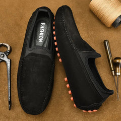 Crestview Handmade Driving Loafers - Midnight Black