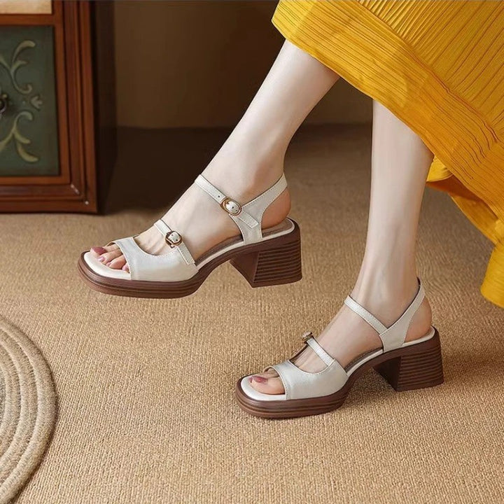 Cremona Platform Block Sandals