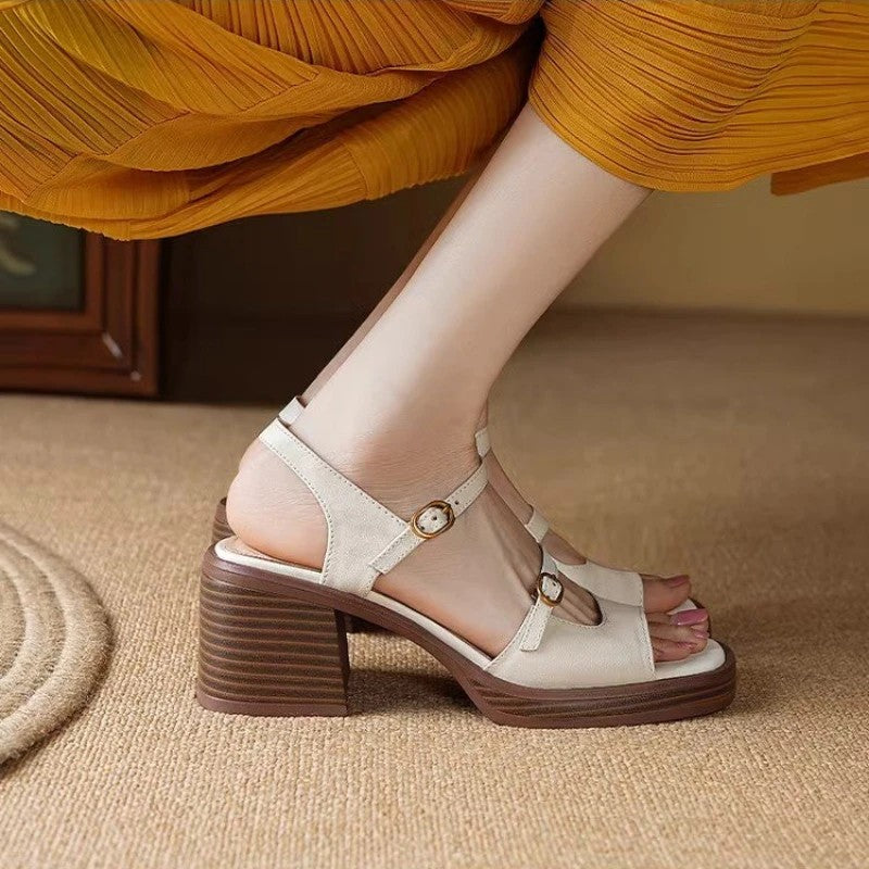 Cremona Platform Block Sandals