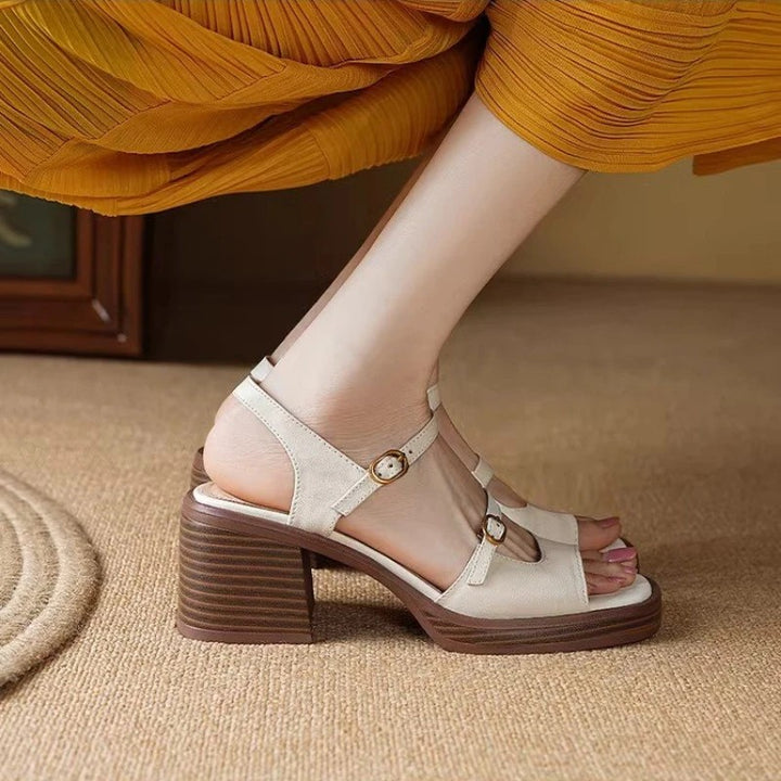 Cremona Platform Block Sandals