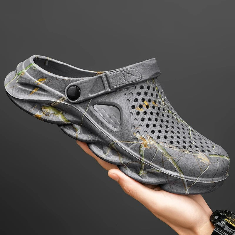 Denali Camo Slides - Slate Camo