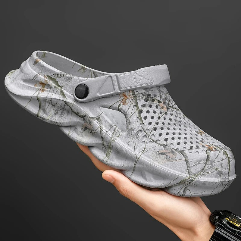 Denali Camo Slides - Stone Camo