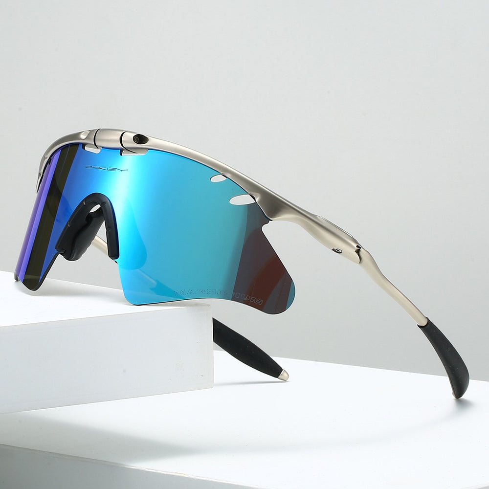 Drifter Polarized Sunglasses - Matte Black / Arctic Flash