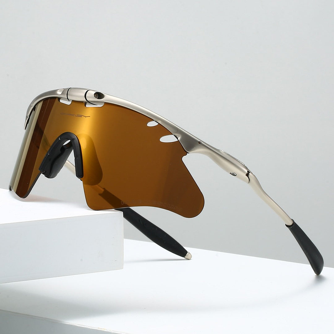 Drifter Polarized Sunglasses - Matte Black / Gilded Flash