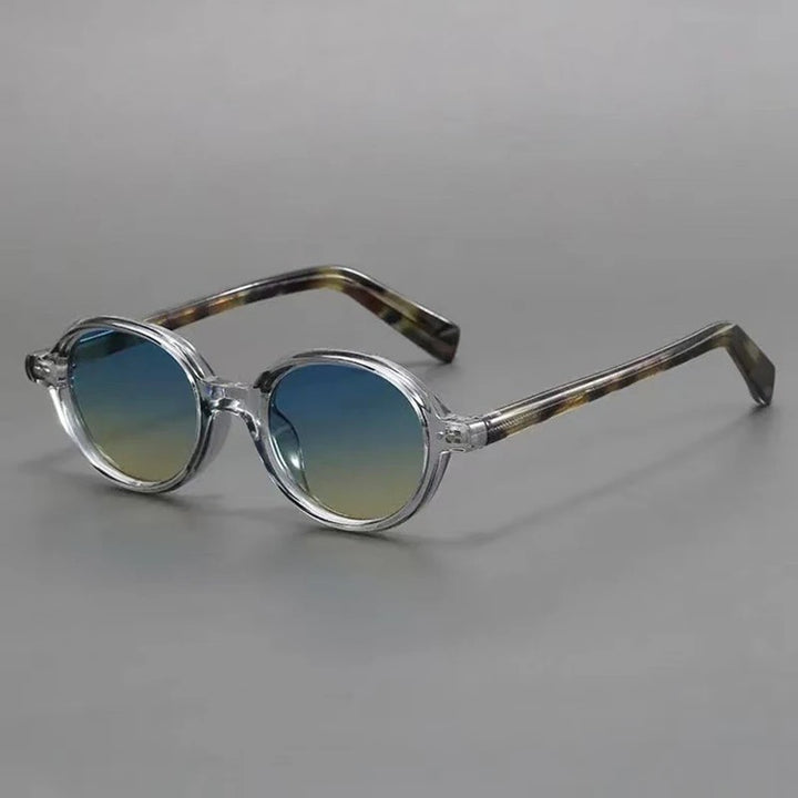 Drifter Sunglasses - Crystal / Azure Fade