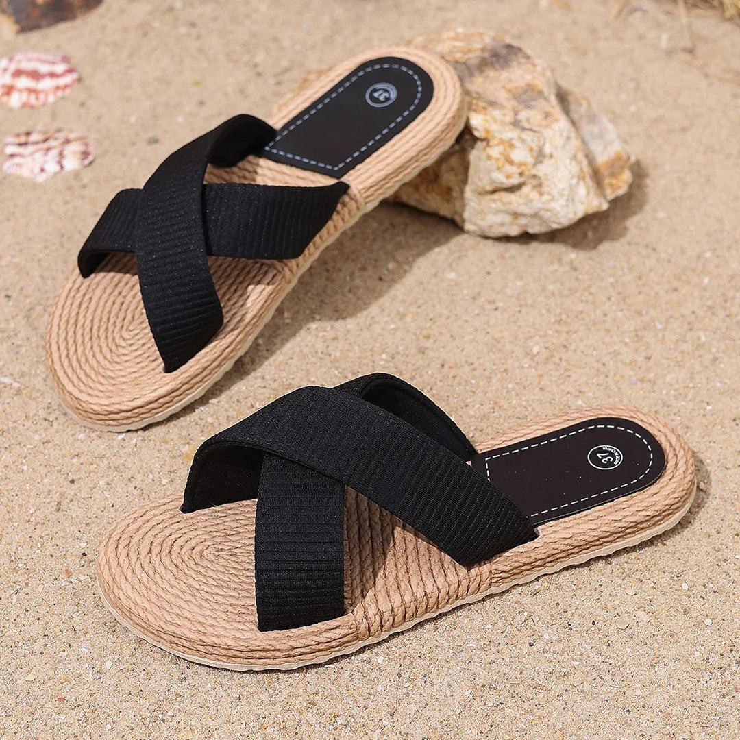 Estrelle Lightweight Slides - Onyx Black