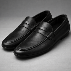 Fulton Leather Penny Slip-On