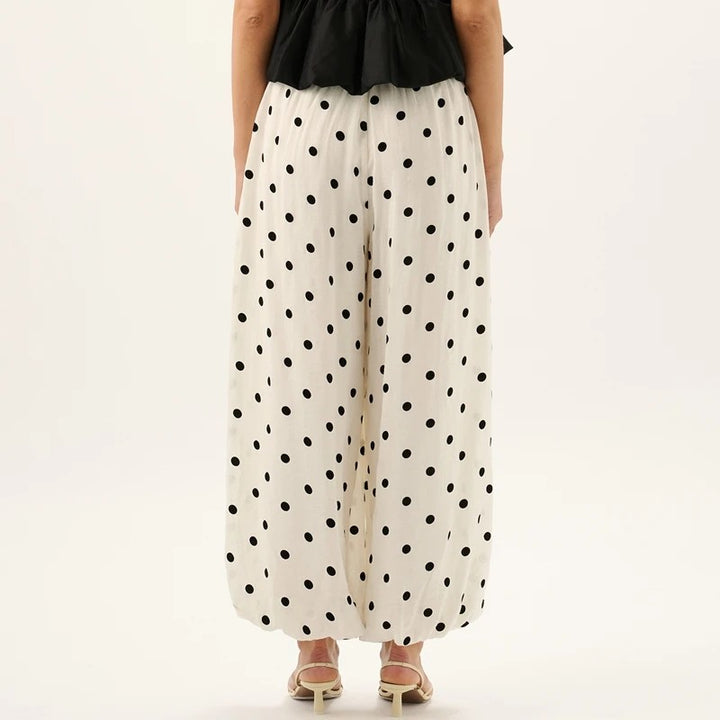 Elara Dot Print Trousers