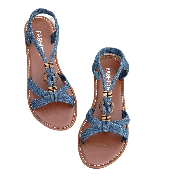 Elba Bohemian Flat Sandals