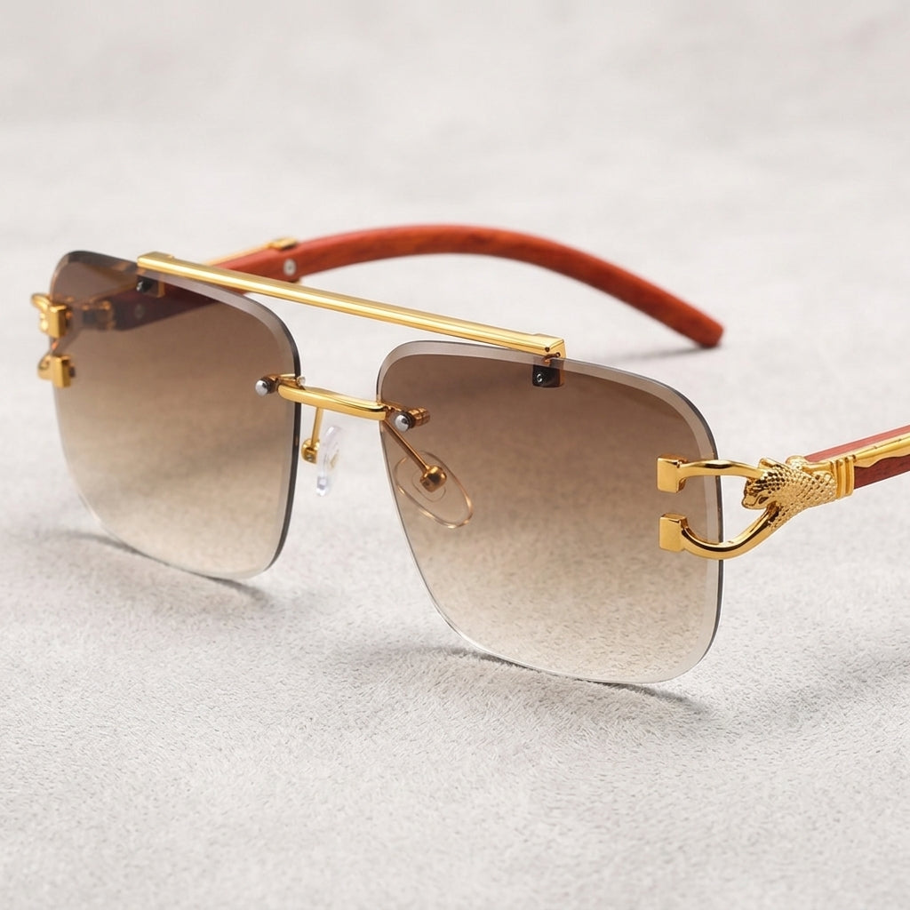 Ellison Rimless Sunglasses