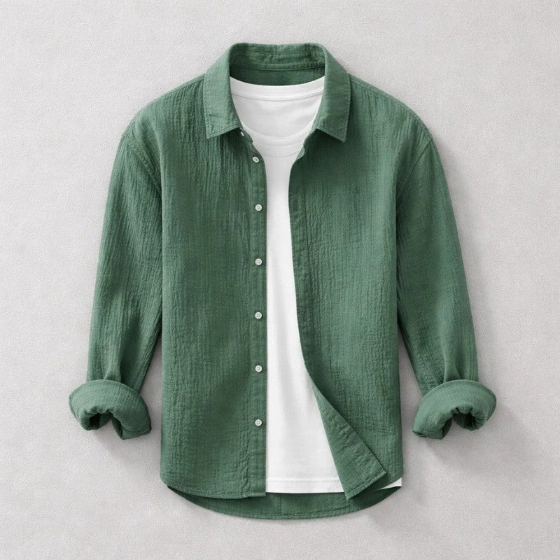 Ferrara Lightweight Shirt - Forest Green