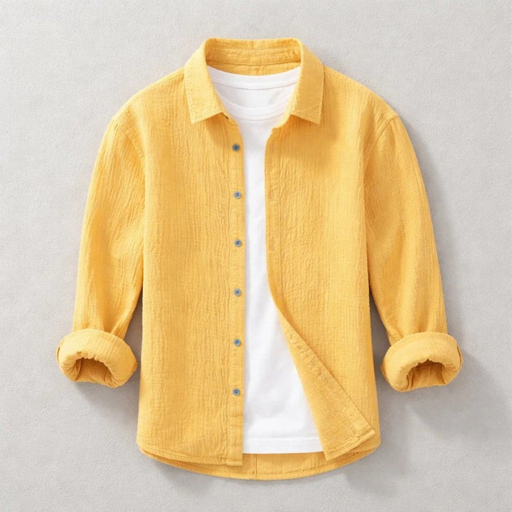 Ferrara Lightweight Shirt - Saffron