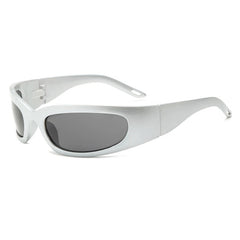 Flux Sunglasses - Matte Black / Cobalt Flash