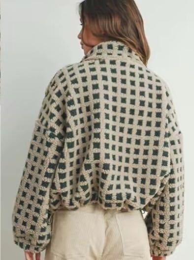 Gijon Check Fleece Jacket