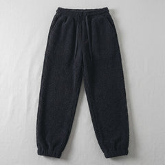 Gstaad Lamb Wool Pants - Black