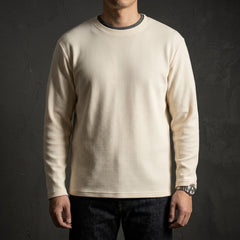Heavyweight Long-Sleeve Shirt (260G) - Beige
