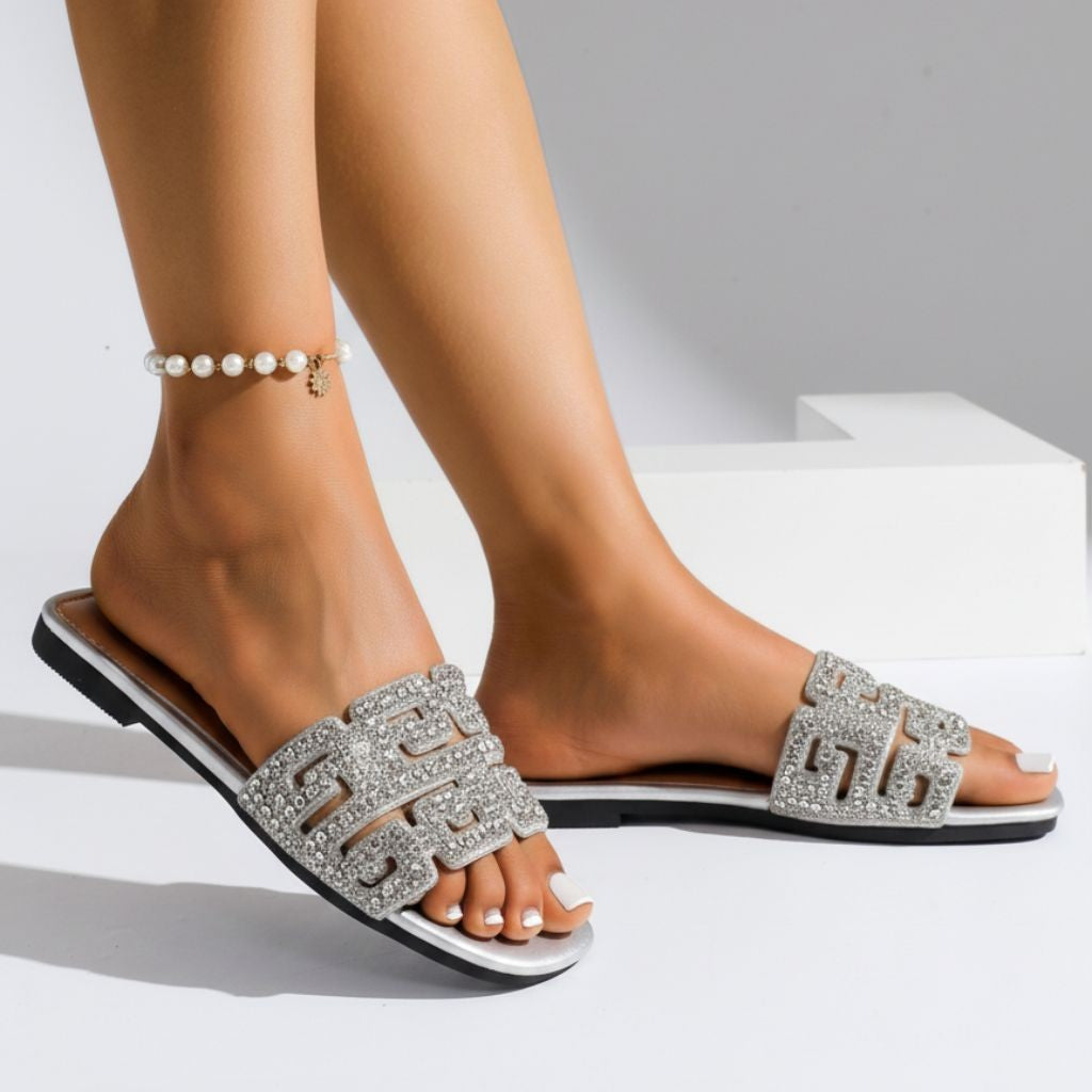 Ischia Crystal Sandals