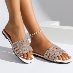 Ischia Crystal Sandals