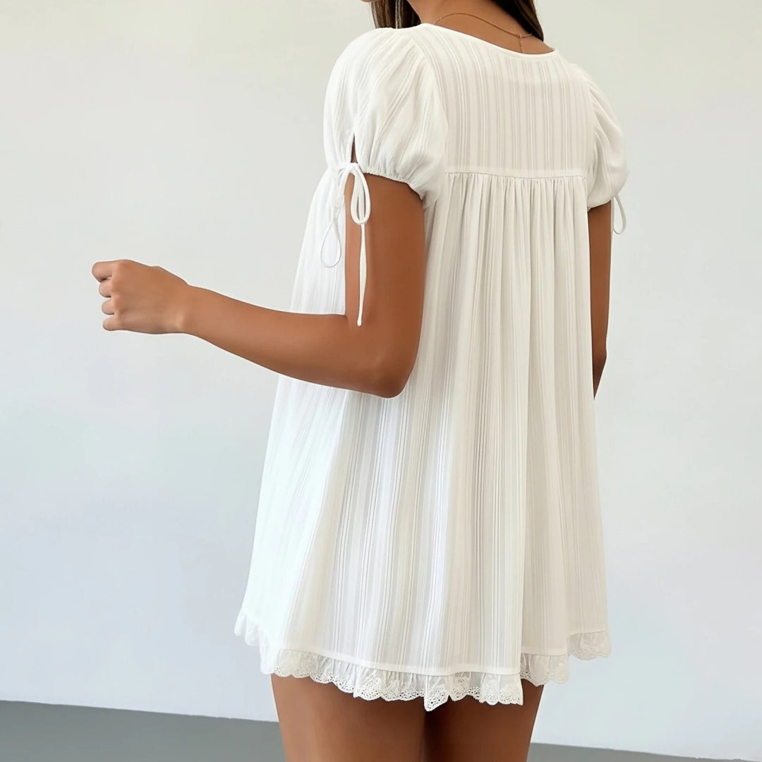 Isola Puff Sleeve Dress