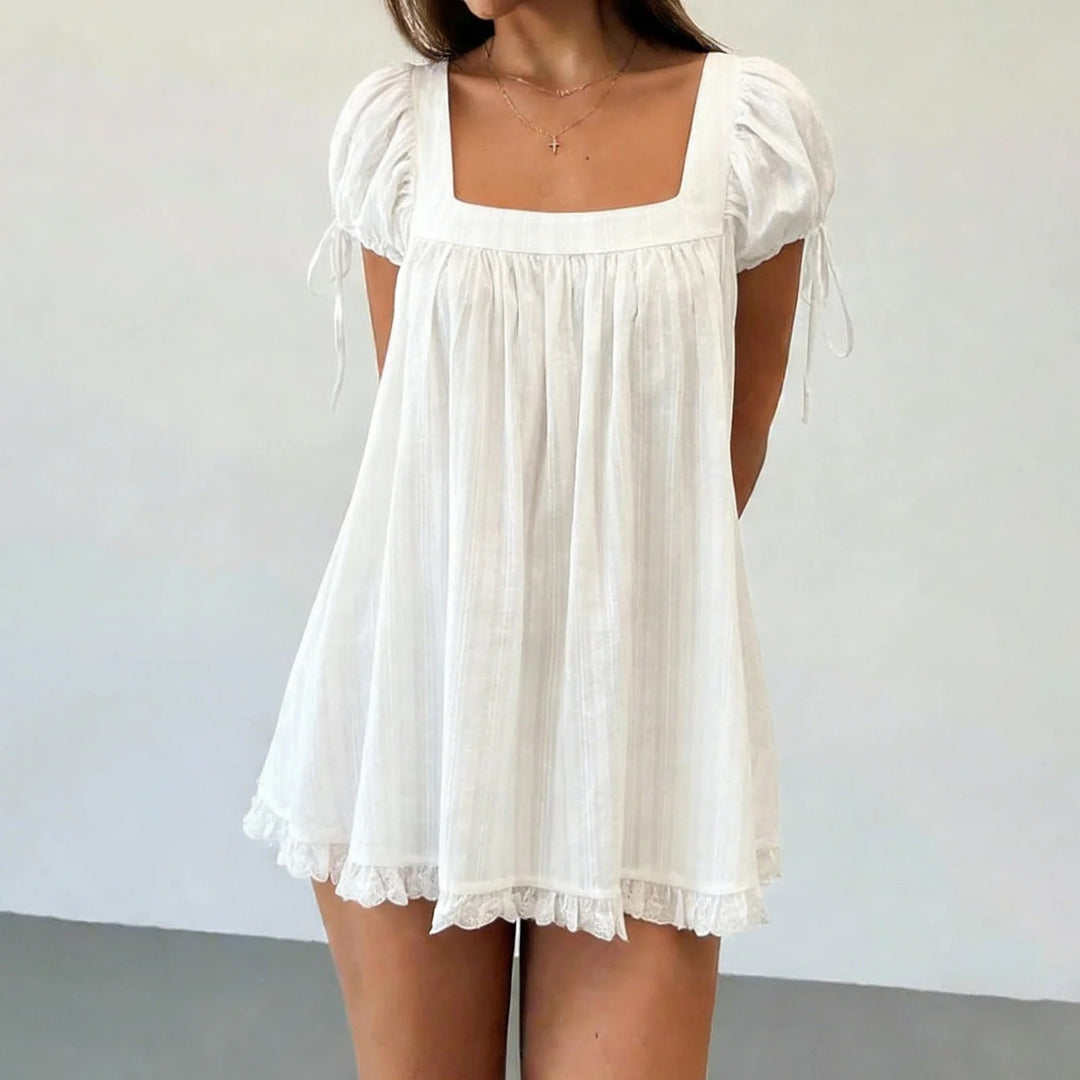 Isola Puff Sleeve Dress