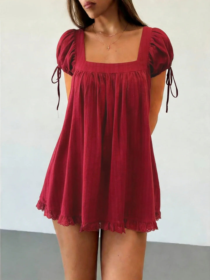 Isola Puff Sleeve Dress