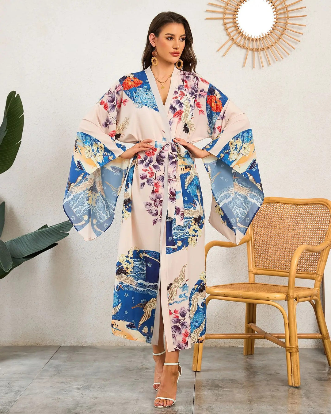 Siena Flowy Kimono Cover Up