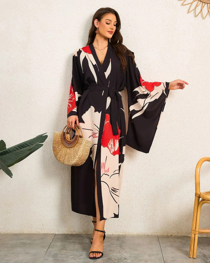 Siena Flowy Kimono Cover Up - 5Hf823