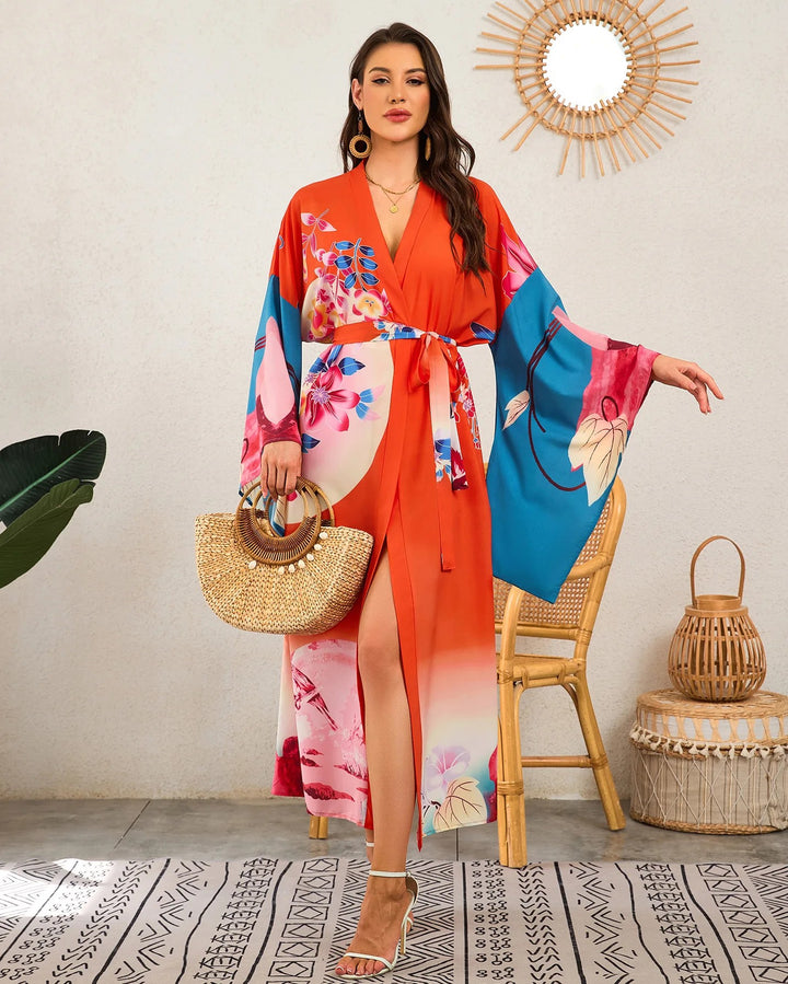 Siena Flowy Kimono Cover Up - 5Hf825