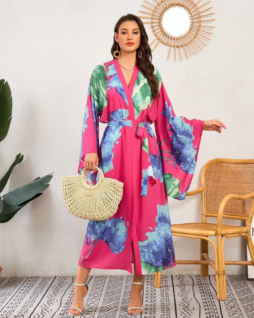 Siena Flowy Kimono Cover Up - 5Hf828