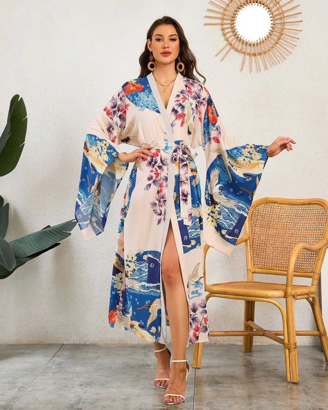 Siena Flowy Kimono Cover Up - 5Hf829