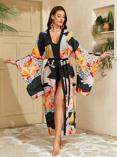 Siena Flowy Kimono Cover Up - 5Hf830