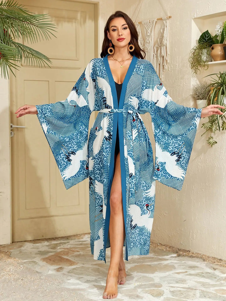 Siena Flowy Kimono Cover Up - 5Hf831