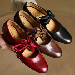 Marvella Leather Ballet Flats