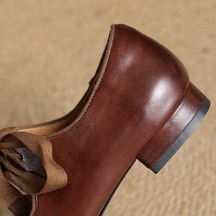 Marvella Leather Ballet Flats