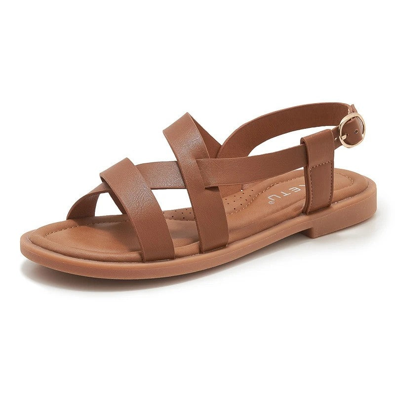 Josepha Low Leather Sandals