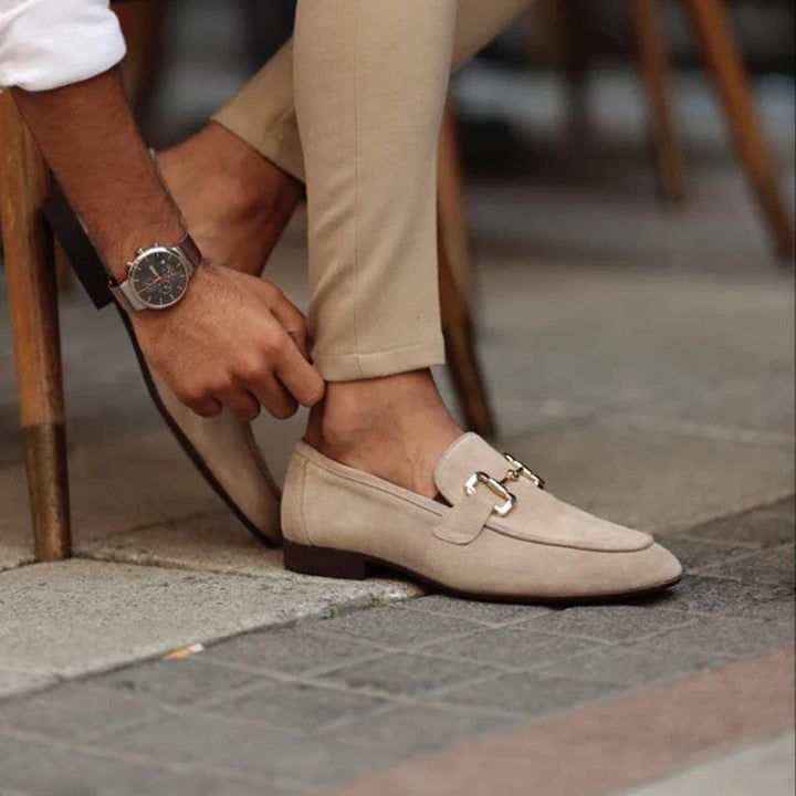 Kensington Dress Loafer - Sandstone Beige