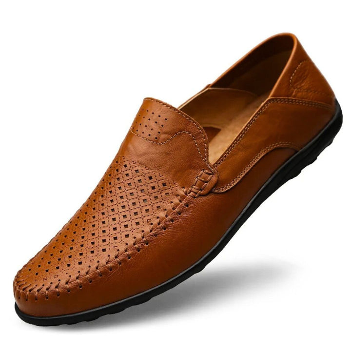 Kensington Genuine Leather Loafers - Espresso Brown