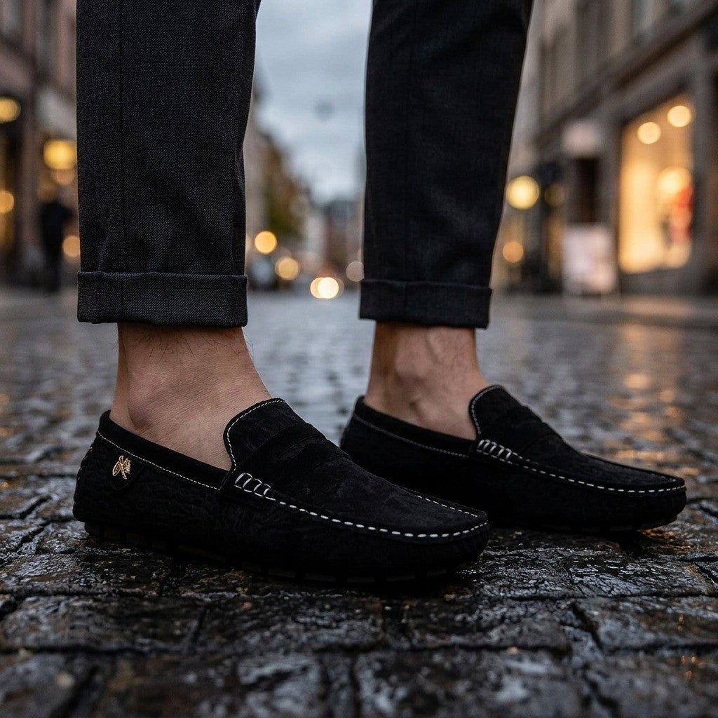 Kensington Leather Driving Loafers