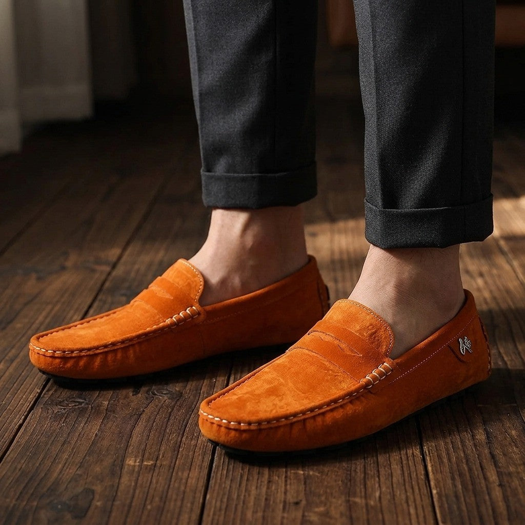 Kensington Leather Driving Loafers